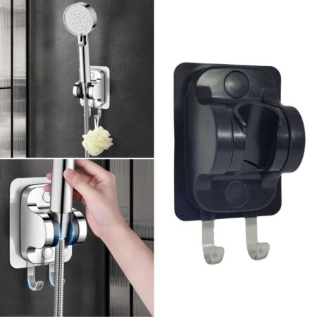 Kendiliğinden Güçlü Yapışkanlı Askılı Duş Başlık Tutucu (4172)