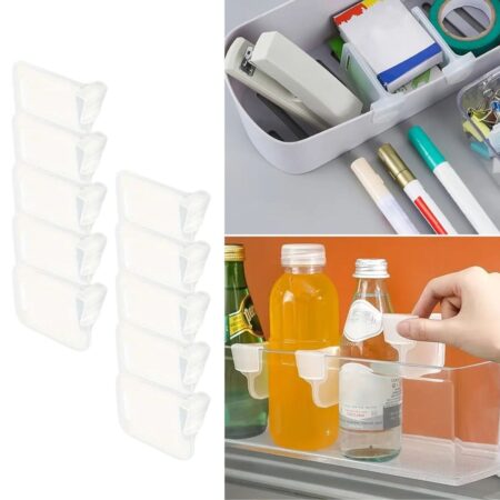 10'luŞeffaf Buzdolabı Yan Kapı Düzenleyici Buzdolabı Dolap İçi Bölümleyici Aparatlar (4172)