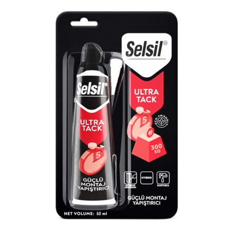 SELSİL MONTAJ YAPIŞTIRICI BEYAZ ULTRA TACK 60ML (4172)