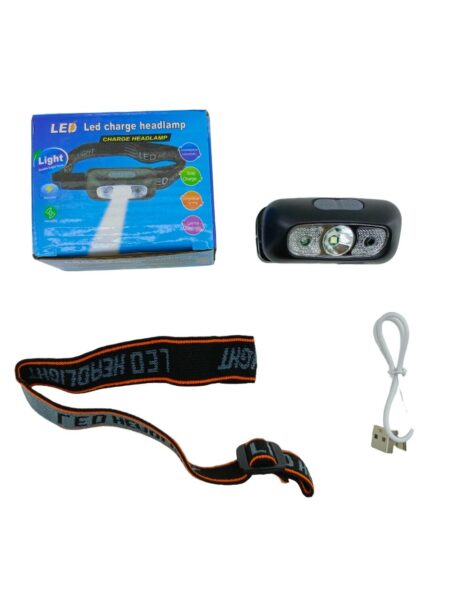 LED CHARGE HEADLAMP  USB ŞARJLI  KAFA LAMBASI FENER  OYNAR BAŞLI (4172)