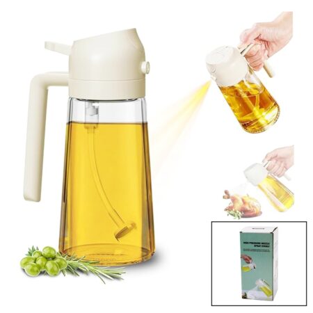 YAĞDANLIK  2IN1 - SPREYLİ - AKITMALI   KİLİTLİ KAPAKLI - SÜRAHİ MODELİ (4172)