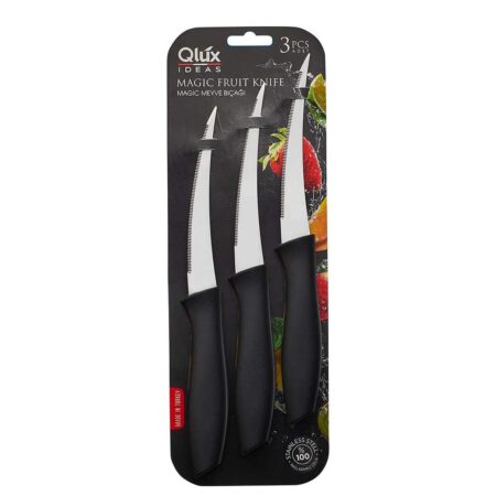 MAGIC 3PCS TIRTIRLI MEYVE BIÇAK (4172)