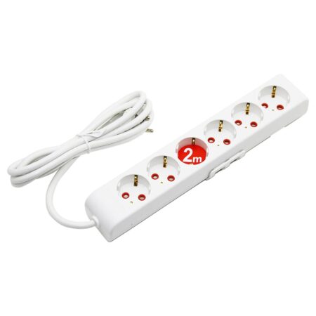 6LI - 2MT UZATMA KABLO - TOPRAKLI GRUP PRİZ (4172)