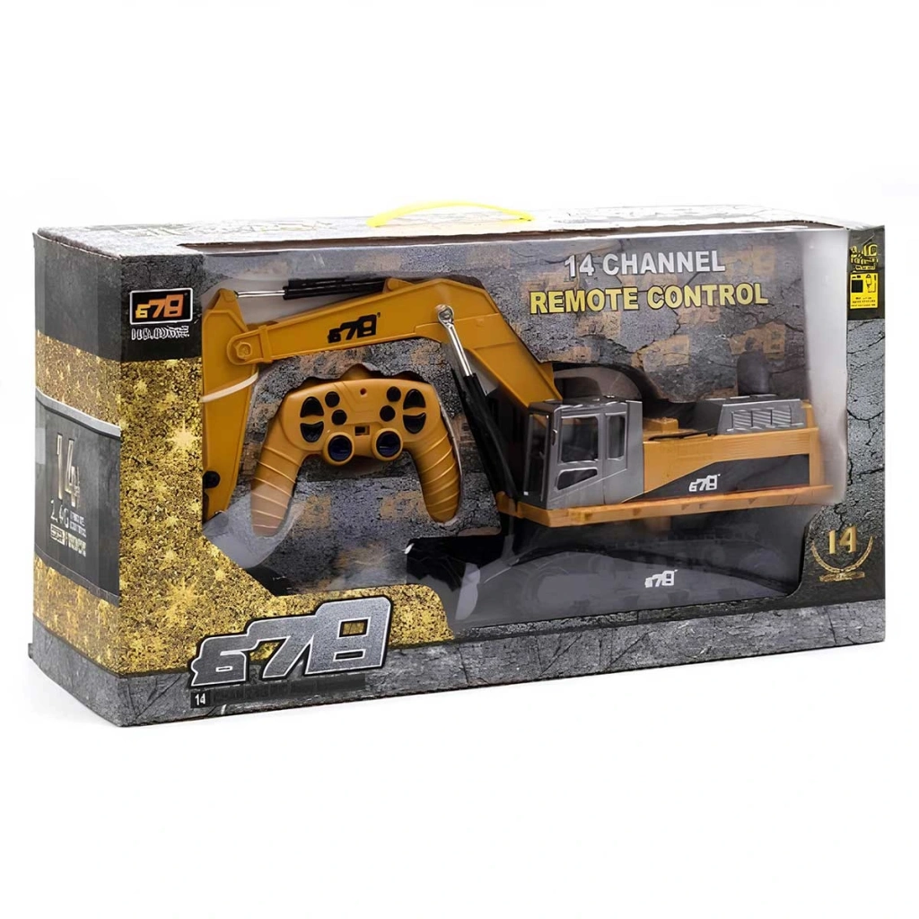 678 Kumandalı 14 Kanal Şarjlı Kepçe - Görsel 4