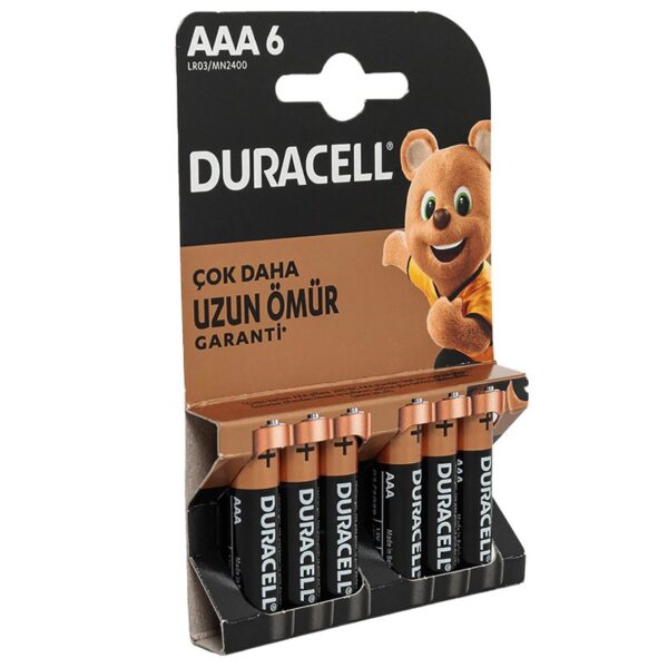 DURACELL AAA İNCE PİL (6LI) PAKET FİYAT (4172) - Görsel 3