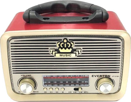 BT USB İBRELİ ŞARJLI RADYO (4172)