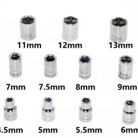 40 PARÇA  LOKMA TAKIMI PLASTİK KUTULU COMBINATION SOCKET WRENCH SET (4172)