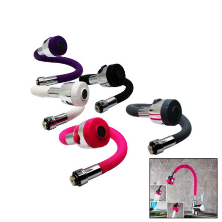 TOPAÇ SİLİKON RENKLİ KUBAR YAYLI BORU MUTFAK BATARYA UCU POŞETLİ (4172)