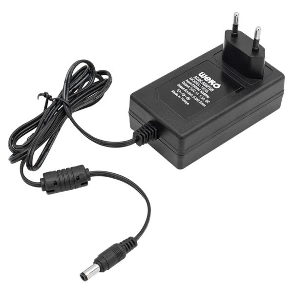 24 VOLT - 1.5 AMPER 5.5*2.5 UÇLU YERLİ ÜRETİM PLASTİK KASA PRİZ TİPİ ADAPTÖR - Görsel 3