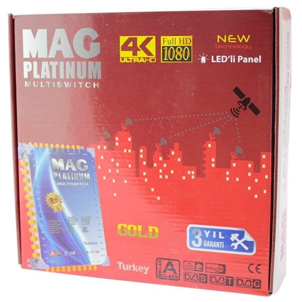 10*16 SONLU UYDU SANTRALİ MAG PLATINUM - Görsel 2