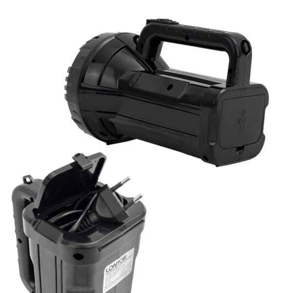 CTL-SL051A İKİ KADEMELİ 1 POWER LEDLİ 5 WATT ŞARJLI FENER - Görsel 2