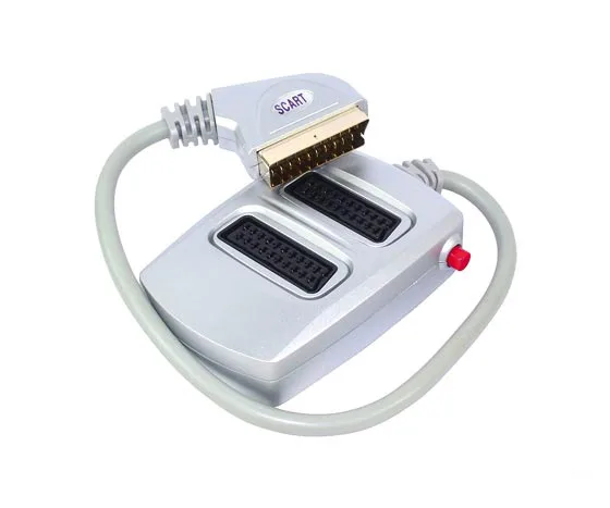 BUTONLU 1 ERKEK - 2 DİŞİ 2Lİ SCART DAĞITICI