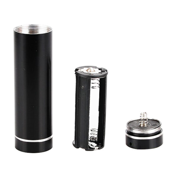 MX-001 POWER LEDLİ 3*AAA PİLLİ METAL KASA EL FENERİ - Görsel 3