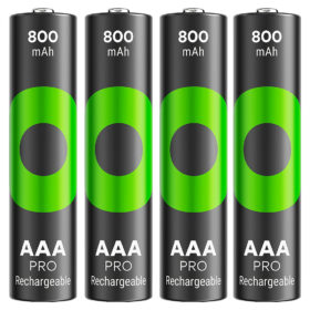 PRO 800 MAH Nİ-MH 1.2 VOLT AAA İNCE KALEM ŞARJLI PİL 4LÜ PAKET GP85AAAHCB-2EB4 (GPRHCH83B205)