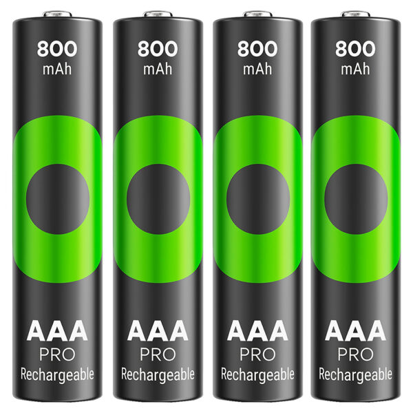 PRO 800 MAH Nİ-MH 1.2 VOLT AAA İNCE KALEM ŞARJLI PİL 4LÜ PAKET GP85AAAHCB-2EB4 (GPRHCH83B205)