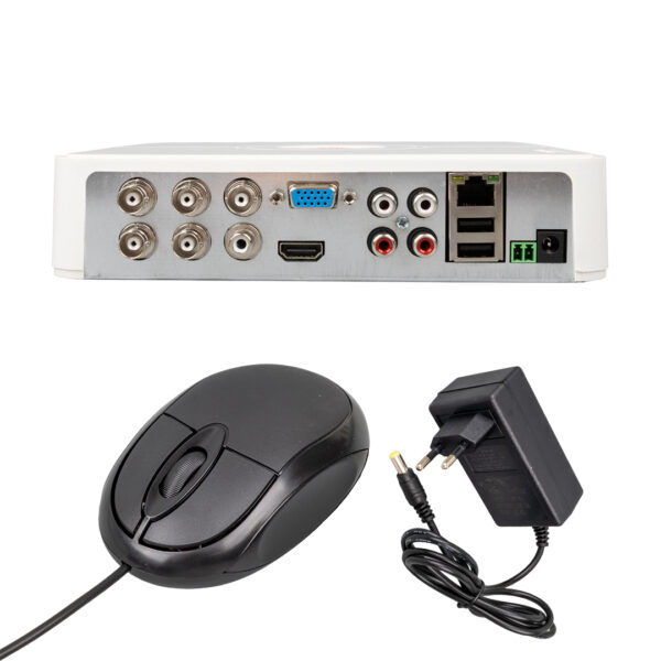 PM-12180 4 KANAL 5MP DESTEKLİ 1080N H265 XMEYE VİDEO ÇIKIŞLI DVR/XVR KAYIT CİHAZI - Görsel 2