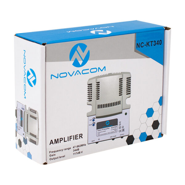 NC-KT340 47-862MHZ 34DB KABLO TV AMPLIFIER HAT YÜKSELTİCİ - Görsel 3