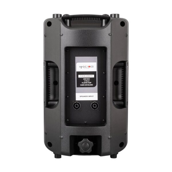 MV-3408 20 CM 200 WATT 8 PLASTİK KABİN PASİF HOPARLÖR - Görsel 2