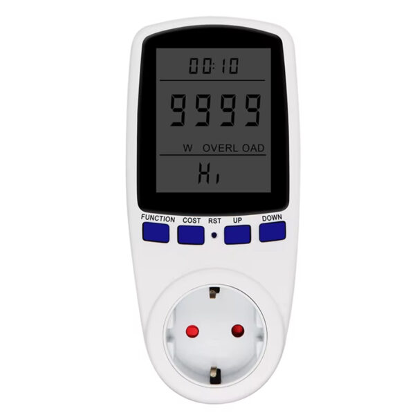 PM-001 DIGITAL WATTMETRE ELEKTRİK ÖLÇÜM CİHAZI (230V-3680W-MAX-16A)