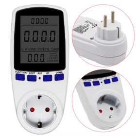 PM-001 DIGITAL WATTMETRE ELEKTRİK ÖLÇÜM CİHAZI (230V-3680W-MAX-16A)