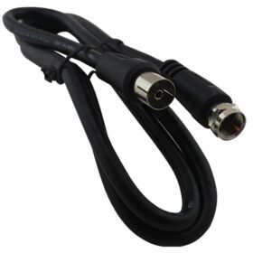 60 OHM DİŞİ / F ERKEK 1.2 METRE KABLO