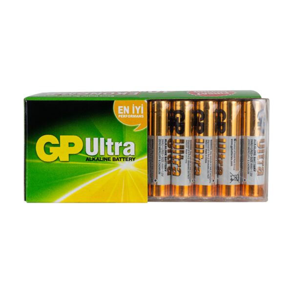 GP 24AU R03 ULTRA ALKALİN AAA İNCE KALEM (40LI PAKET FİYATI) - Görsel 2