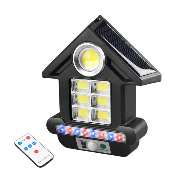 PM-14327 CL-S180 SOLARLI KUMANDALI 81 LEDLİ SENSÖRLÜ KAPI AYDINLATMASI - Görsel 2