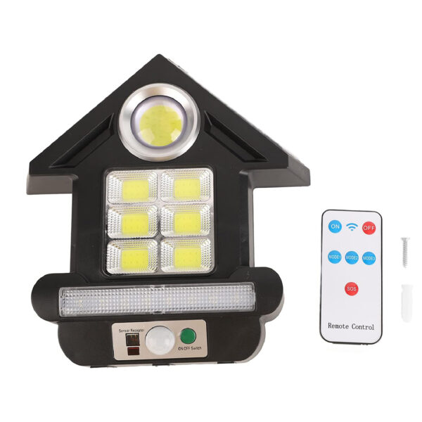 PM-14327 CL-S180 SOLARLI KUMANDALI 81 LEDLİ SENSÖRLÜ KAPI AYDINLATMASI - Görsel 3