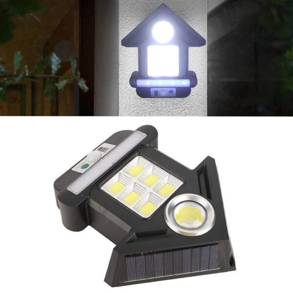 PM-14327 CL-S180 SOLARLI KUMANDALI 81 LEDLİ SENSÖRLÜ KAPI AYDINLATMASI - Görsel 4