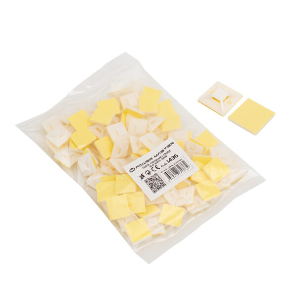 YK-100 KÜÇÜK 19X19 MM YAPIŞKANLI KROŞE (100 ADET)