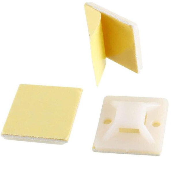 YK-100 KÜÇÜK 19X19 MM YAPIŞKANLI KROŞE (100 ADET) - Görsel 2