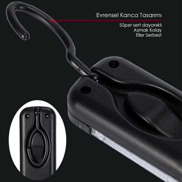 PM-14905 220 VOLT 7 METRE KABLOLU 100 LEDLİ SEYYAR ÇALIŞMA LAMBASI - Görsel 2