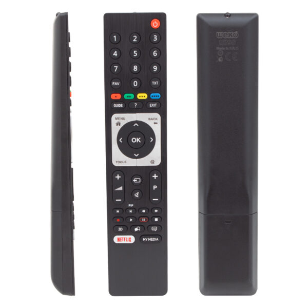 KL ARÇELİK-BEKO RC 3304805/01B RM-L271B NETFLIX TUŞLU LCD LED TV KUMANDA (TS5187R-A1) (70124=15198)