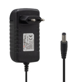 PM-15429 24 VOLT - 1 AMPER 5.5*2.5 MM UÇLU PRİZ TİPİ PLASTİK KASA ADAPTÖR