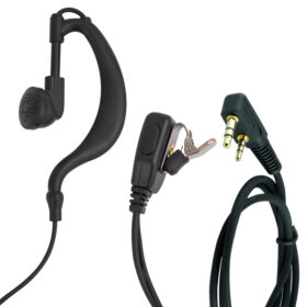 PMR EL TELSİZİ ASELSAN A446 SPİRAL ARKALIKLI KULAKLIK/WLN PMR-446 (EL TELSİZ)