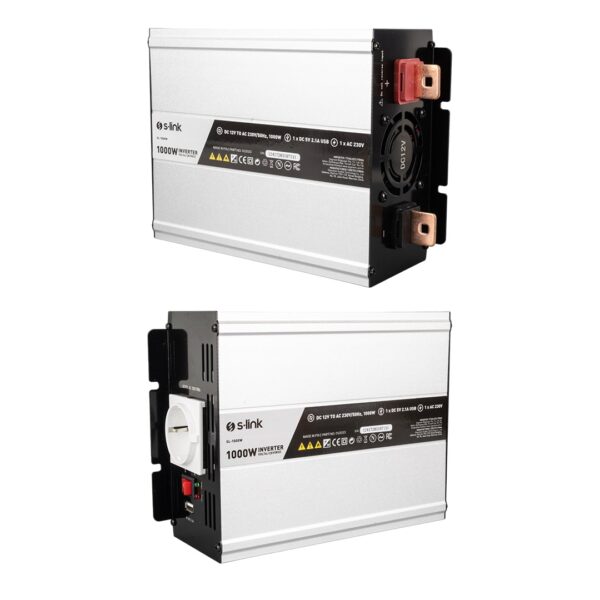SL-1000W 12 VOLT - 1000 WATT INVERTER - Görsel 3
