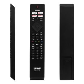 HUAYU KL RM-L1760  AMBILIGHT-NETFLIX-PRIME VIDEO-YOUTUBE-RAKUTEN TV TUŞLU LED TV KUMANDA (40176=16129)