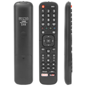 KL HISENSE RM-L1335 PLUS NETFLIX-YOUTUBE TUŞLU LCD LED TV KUMANDA