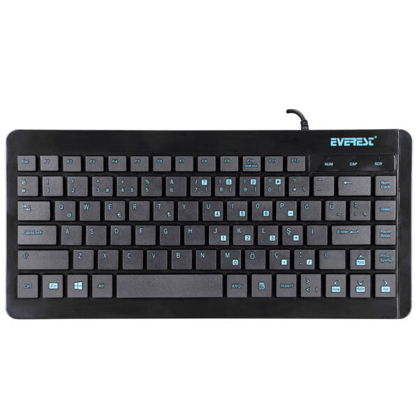 KB-410 USB MULTİMEDYA MİNİ Q KLAVYE - Görsel 2