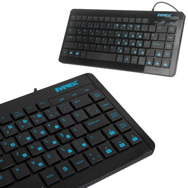 KB-410 USB MULTİMEDYA MİNİ Q KLAVYE - Görsel 5