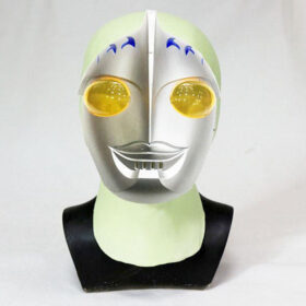Plastik Uzaylı Maskesi Halloween Robot Maskesi