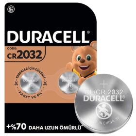 CR2032 LİTYUM DÜĞME PİL (2Lİ PAKET FİYATI)