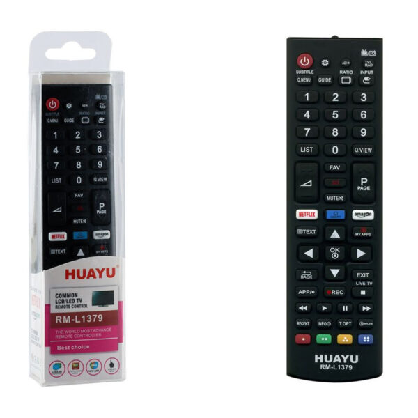 HUAYU KL RM-L1379 LG 3D NETFLIX-AMAZON SMART TUŞLU BLİSTERLİ LCD LED TV KUMANDA (40169=17384)