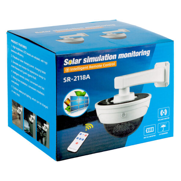 PM-17622 KAMERA GÖRÜNÜMLÜ SOLAR AYDINLATMA - Görsel 2