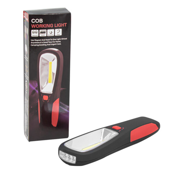 C005 COB LEDLİ PİLLİ ÇALIŞMA LAMBASI - Görsel 3
