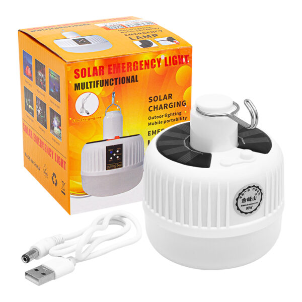 PM-17839 90 WATT 24 LEDLİ ÇOK FONKSİYONLU SOLAR ACİL DURUM LAMBASI - Görsel 3