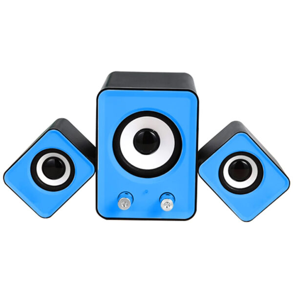 FT-202 2+1 USB MİNİ HOPARLÖR - SPEAKER (5W+2W+2W - 4 OHM) - Görsel 3