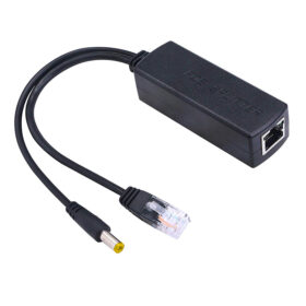 PD48V IP KAMERA POE KABLOSU AKTİF POE ENJEKTÖR SPLITTER (IN:DC48V-57V OUT IEEE802.3AF-AT MAX:12V2A)