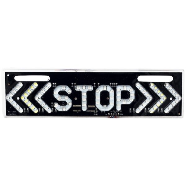 ELEKTRİKLİ İŞARET CİHAZI 12V OKLU BÜYÜK STOP - Görsel 2