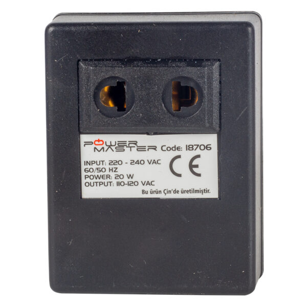 PM-18706 220V-110V 20VA AC/AC DÖNÜŞTÜRÜCÜ TRANSFORMATÖR - Görsel 2